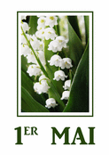 Muguet d&eacute;licat sous un ciel en fleurs